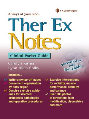 cover image of Ther Ex Notes